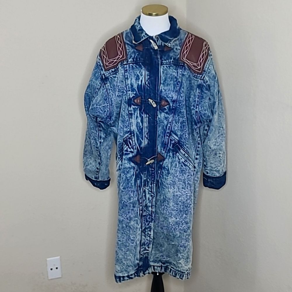 Vintage Western Style Jean Jacket